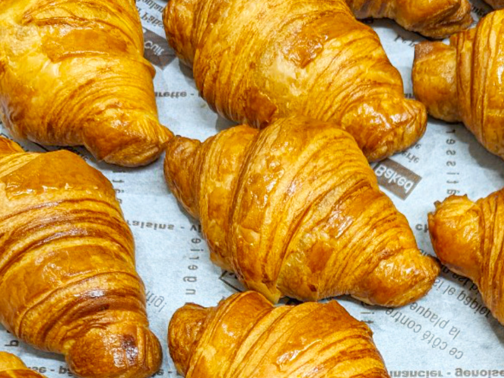 ハナコ自慢の発酵バターをふんだんに使ったクロワッサン